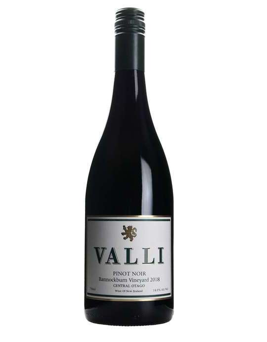 2018 Valli Bannockburn Pinot Noir